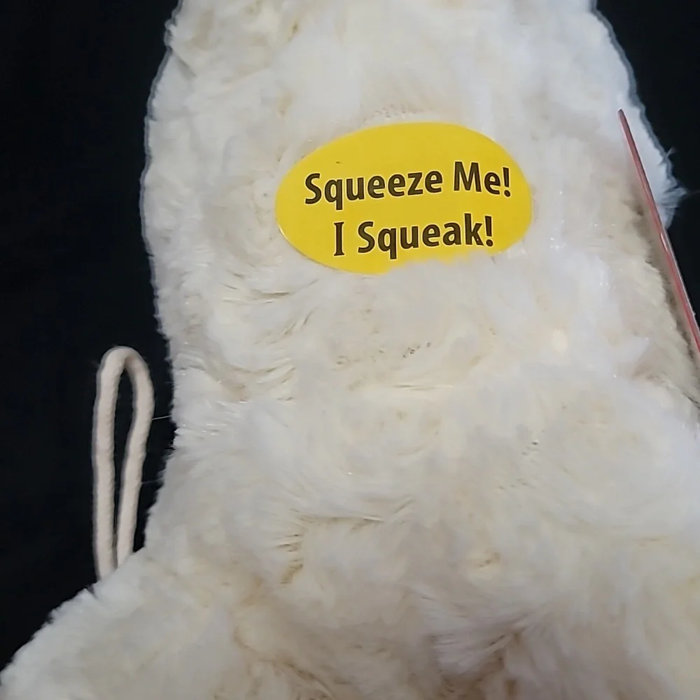 Multipet Lamb Chop Dog Toy with Squeaker, Large‎ Size NWT